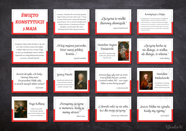 ŚWIĘTA MAJOWE - GAZETKA