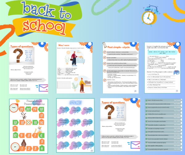 Zestaw 6 gramatycznych ebooków