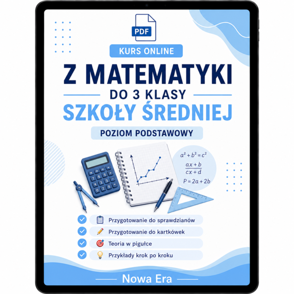 Kurs online z matematyki do 3 klasy - NE 3P