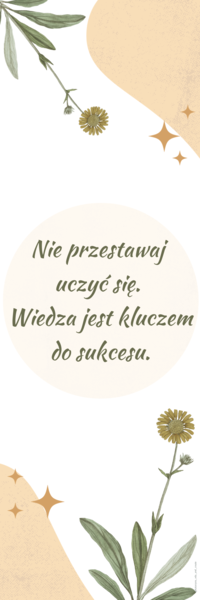 Zakładka do książki – motywacja 14