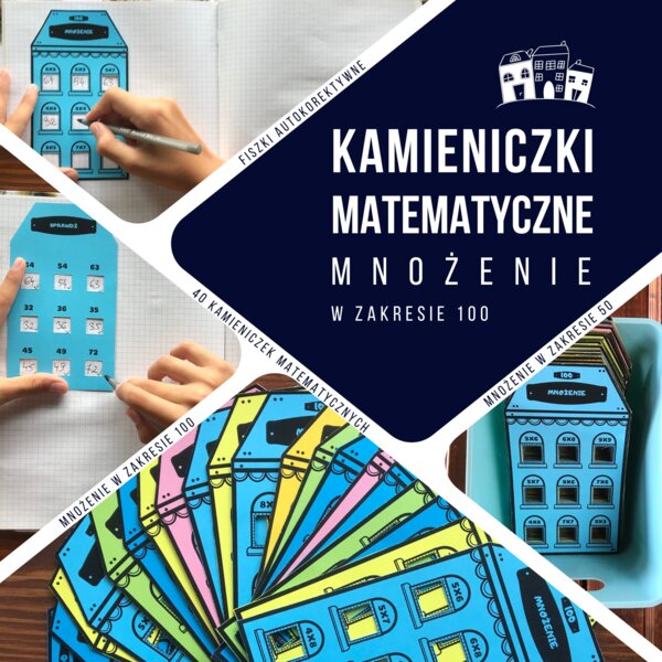 Kamieniczki matematyczne - mnożenie w zakresie 100