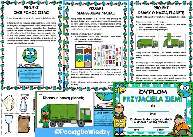 Dzień Ziemi - Dbamy o naszą planetę.