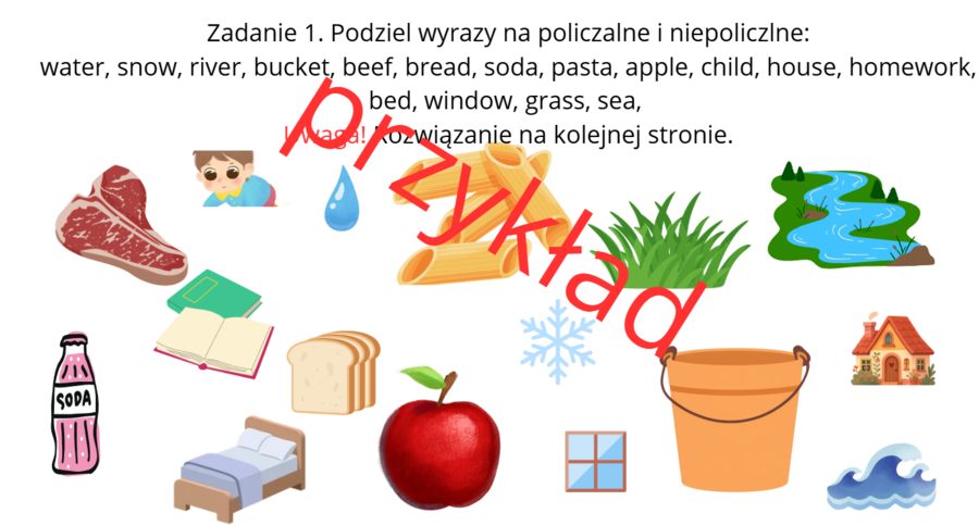 Countable and uncountable nouns