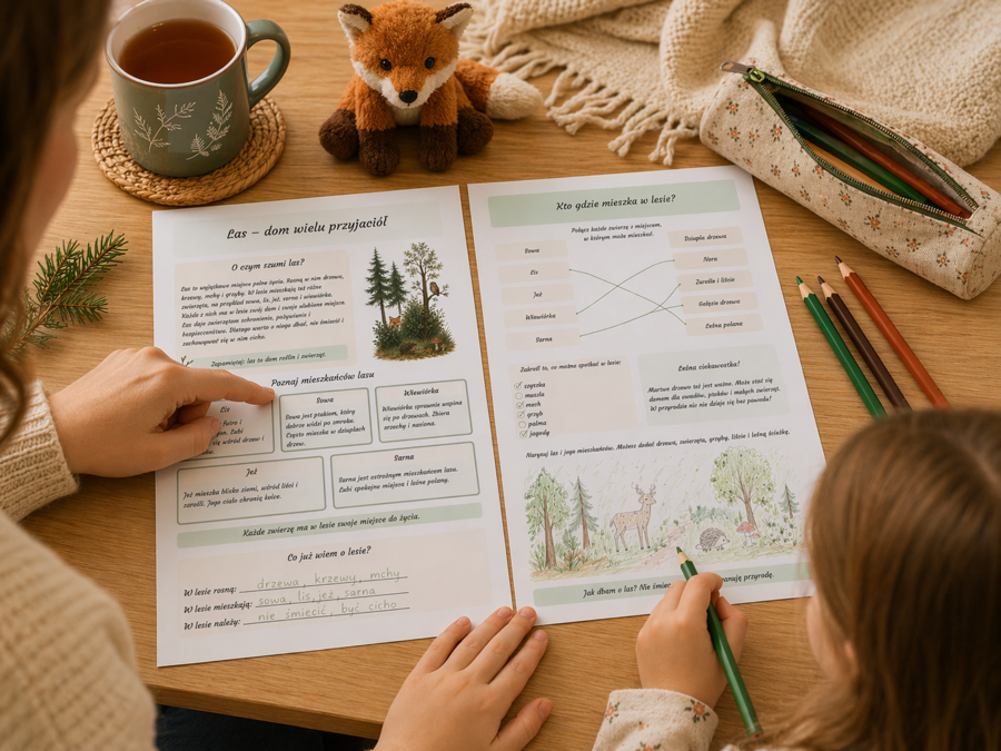 Las – dom wielu przyjaciół