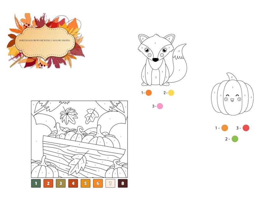 PIERWSZY DZIEŃ JESIENI - JESIENNY ZESZYT AKTYWNOŚCI