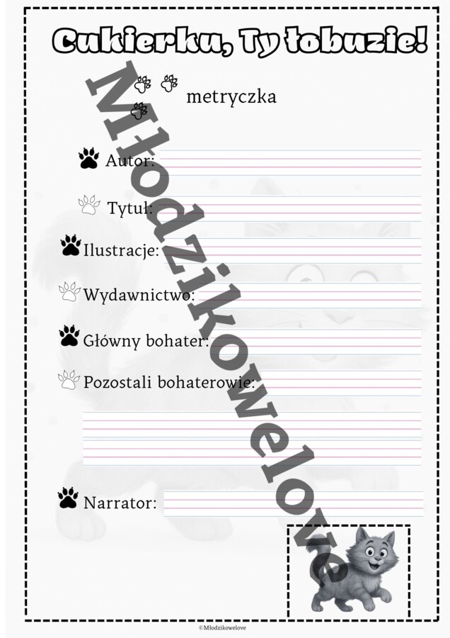 Lekturownik-Cukierku, Ty łobuzie!