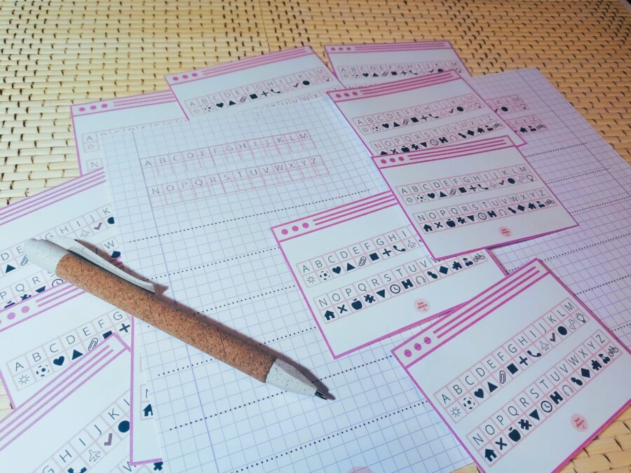 VOCABULARY DECODING uniwersalny zestaw do szyfrowania, ćwiczymy słownictwo oraz konstrukcje gramatyczne