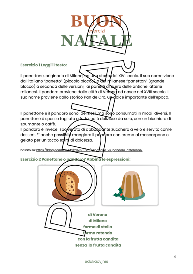 Buon Natale - lekcja świąteczna