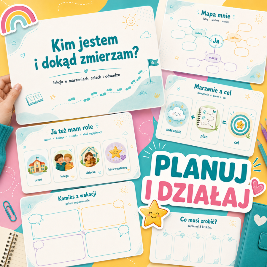 Prezentacja. Temat lekcji: Kim jestem? Dokąd zmierzam? [JĘZYK POLSKI]