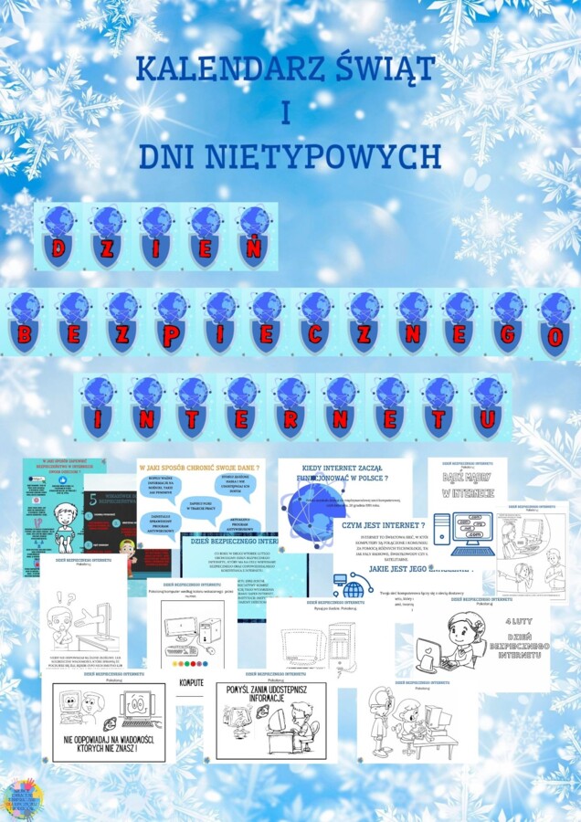 PAKIET MATERIAŁÓW NA LUTY WEDŁUG KALENDARZA ŚWIĄT I DNI NIETYPOWYCH.