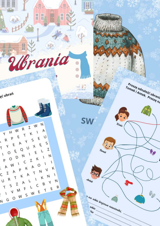 Ubrania zimowe