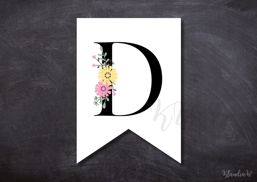 Dzień Kobiet - girlanda