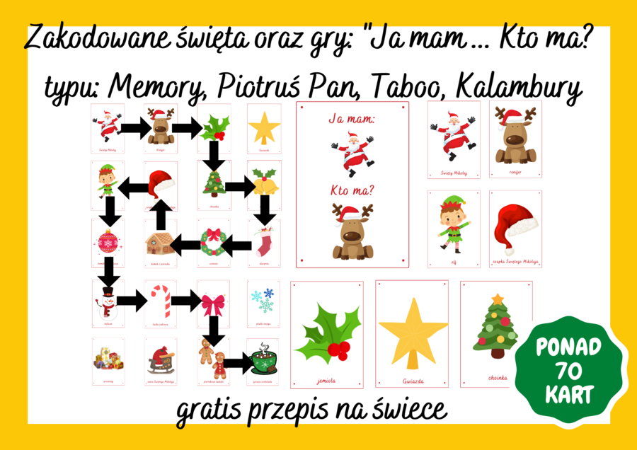 Świąteczny Zestaw Edukacyjny – Kodowanie, Gry i Zabawa! Grudzień Boże Narodzenie Mikołajki Mikołaj