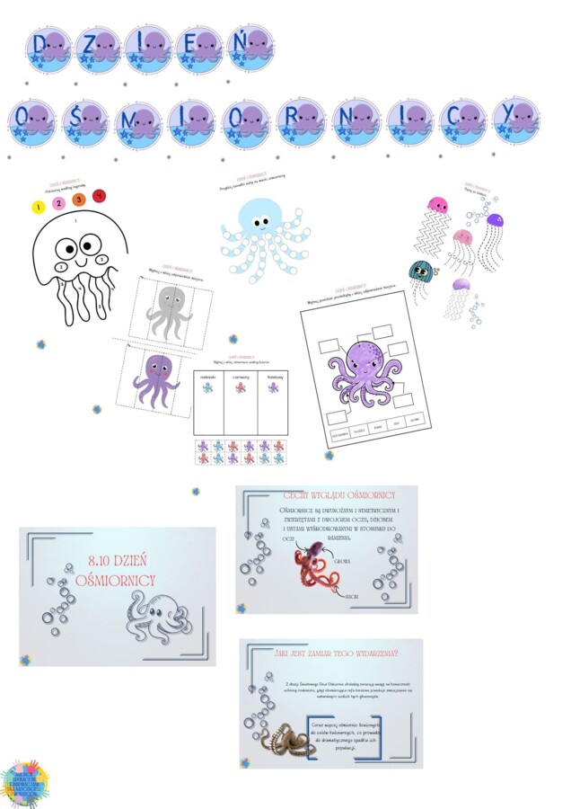 PAKIET MATERIAŁÓW NA PAŹDZIERNIK WEDŁUG KALENDARZA ŚWIĄT I DNI NIETYPOWYCH.