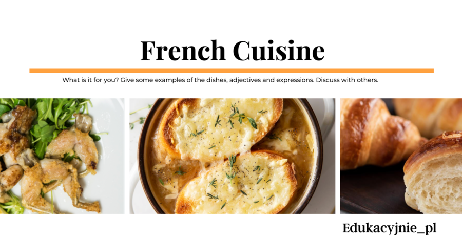 Cuisines of the world to materiał, który przeniesie twoich uczniów w różne kulinarne zakątki świata.