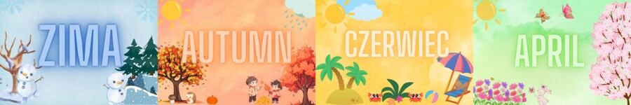 Pory roku i miesiące (polska i angielska wersja)