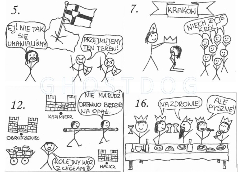 Polska w czasach ostatnich Piastów - zagadki historyczne.