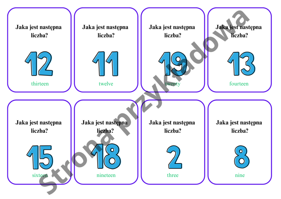 Brainy 4 unit 1 karty powtórkowe do gier