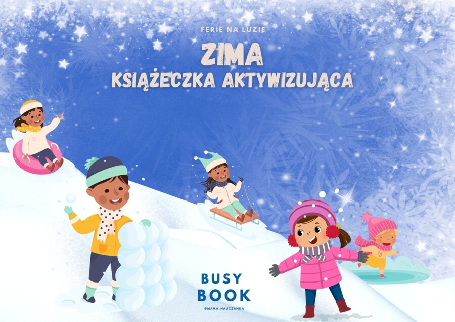 Zimowa książeczka aktywizująca
