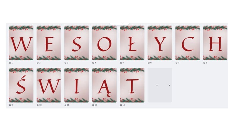 WESOŁYCH ŚWIĄT 0 NAPIS NA GAZETKĘ