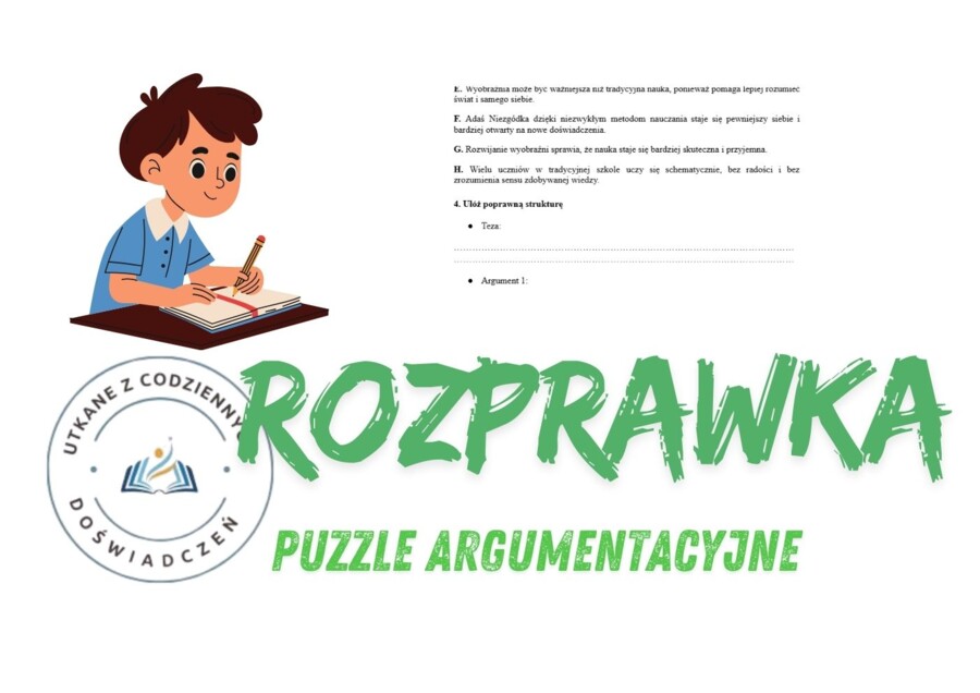 PUZZLE ARGUMENTACYJNE- przykład 2