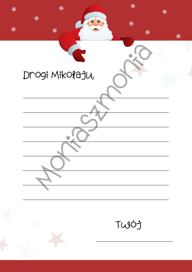 List do Mikołaja