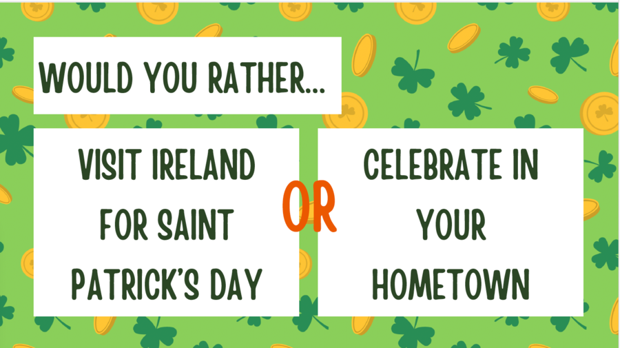 ST. PATRICK'S DAY - GRA, WOULD YOU RATHER, SPEAKING