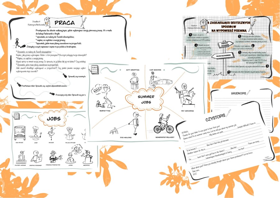 Egzamin Ósmoklasisty Writing Guide 4. Praca