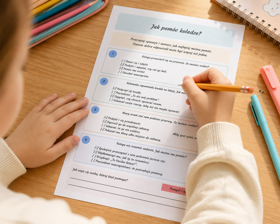 Jak pomóc koledze?