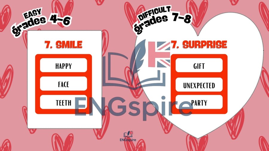 Valentine’s Day Games – gotowa lekcja pełna gier (A1–A2)