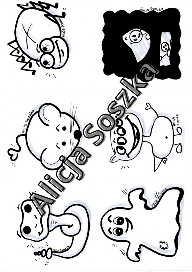 Be scared of ... by Alicja Soszka /wprowadzenie wyrażenia/