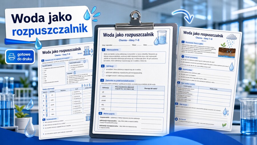 Woda jako rozpuszczalnik