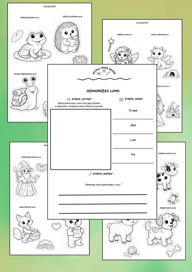 PAKIET „WYTNIJ – OPISZ – NAPISZ”