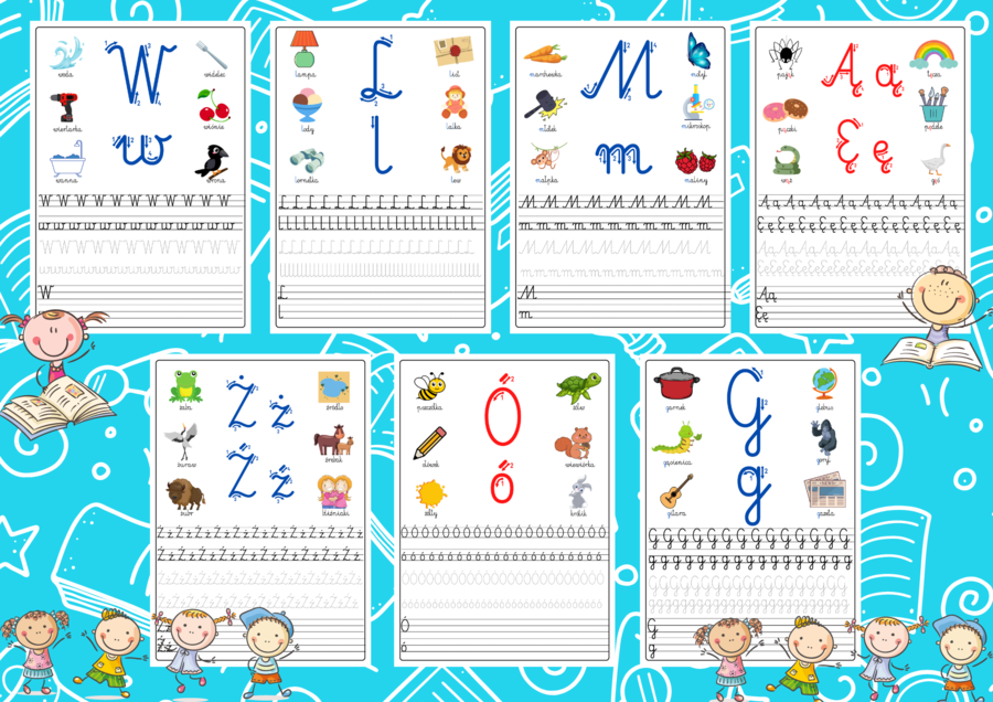 Alfabet - wklejki/plakaty