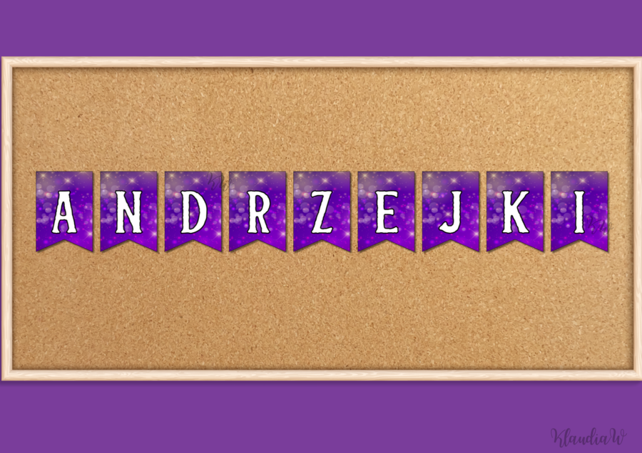 Andrzejki - girlanda