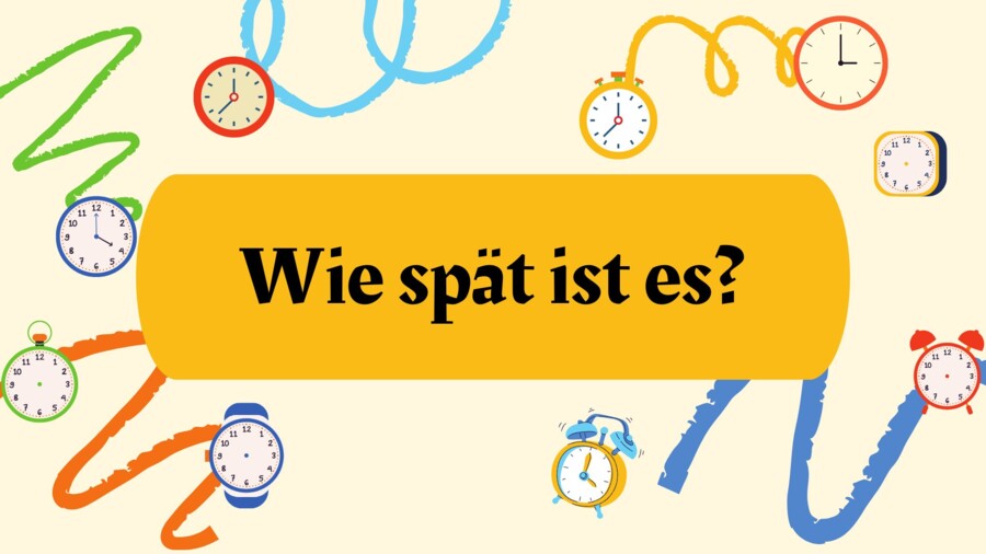 Wie spät ist es? – godziny po niemiecku bez stresu (A1/A2) - 90 minut