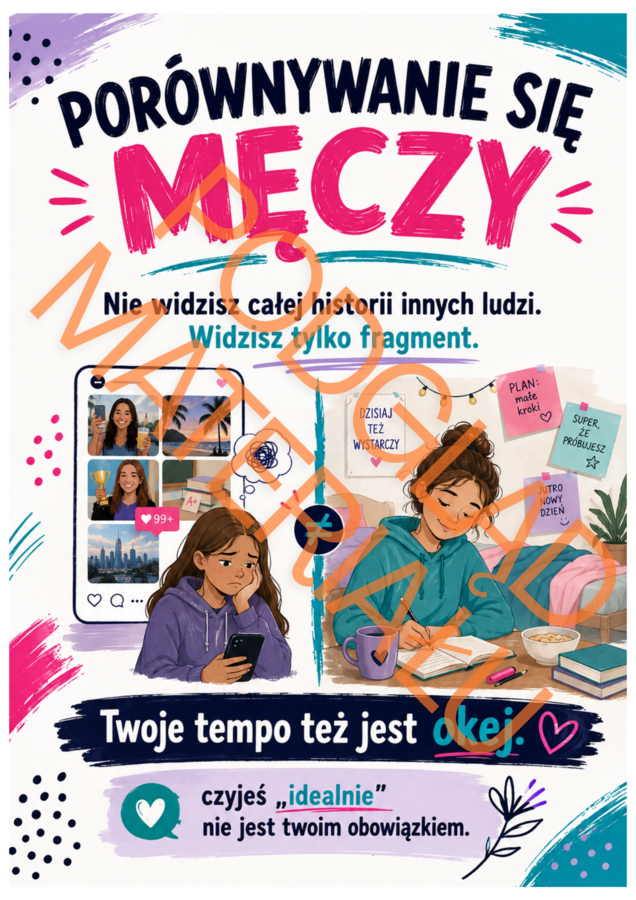 MASZ PRAWO CZUĆ – emocje, dobrostan i wsparcie | 30 plakatów + godzina wychowawcza + karty pracy | klasy 4–8 i szkoły ponadpodstawowe