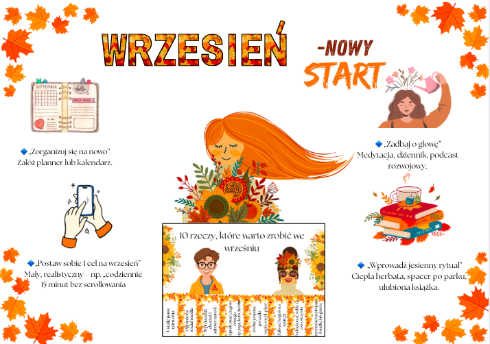 📘 Gazetka: WRZESIEŃ – NOWY START (38 stron, format A4 i mniejszy, z planerem miesięcznym w prezencie!) 📘