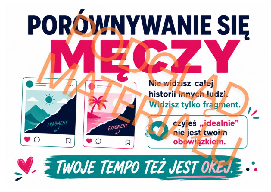 MASZ PRAWO CZUĆ – emocje, dobrostan i wsparcie | 30 plakatów + godzina wychowawcza + karty pracy | klasy 4–8 i szkoły ponadpodstawowe