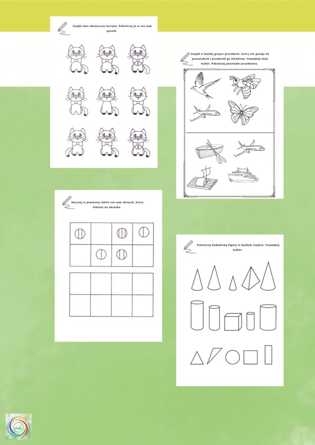 PODRĘCZNIK. ROZWÓJ UWAGI I LOGICZNEGO MYŚLENIA.