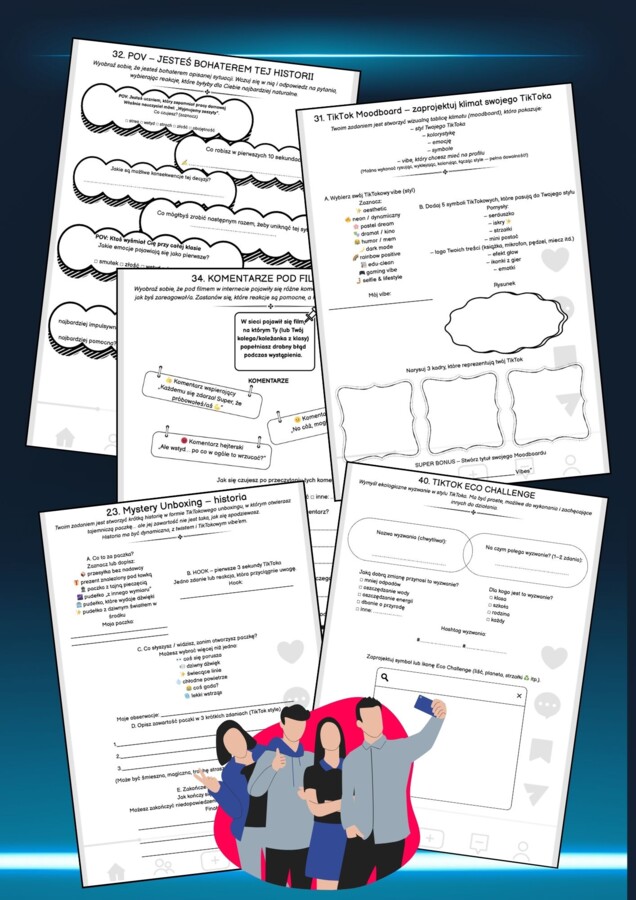 📲✨ SUPER TIKTOKOWE ZADANIA