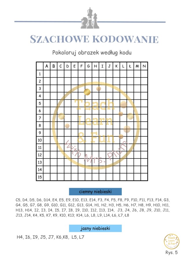 ♟️ Szachowe kodowanie – odkryj świat bierek szachowych! ♟️