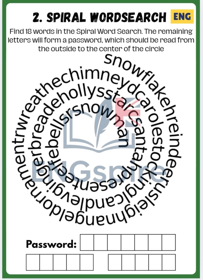 CHRISTMAS ESCAPE ROOM DLA KLAS 4-6