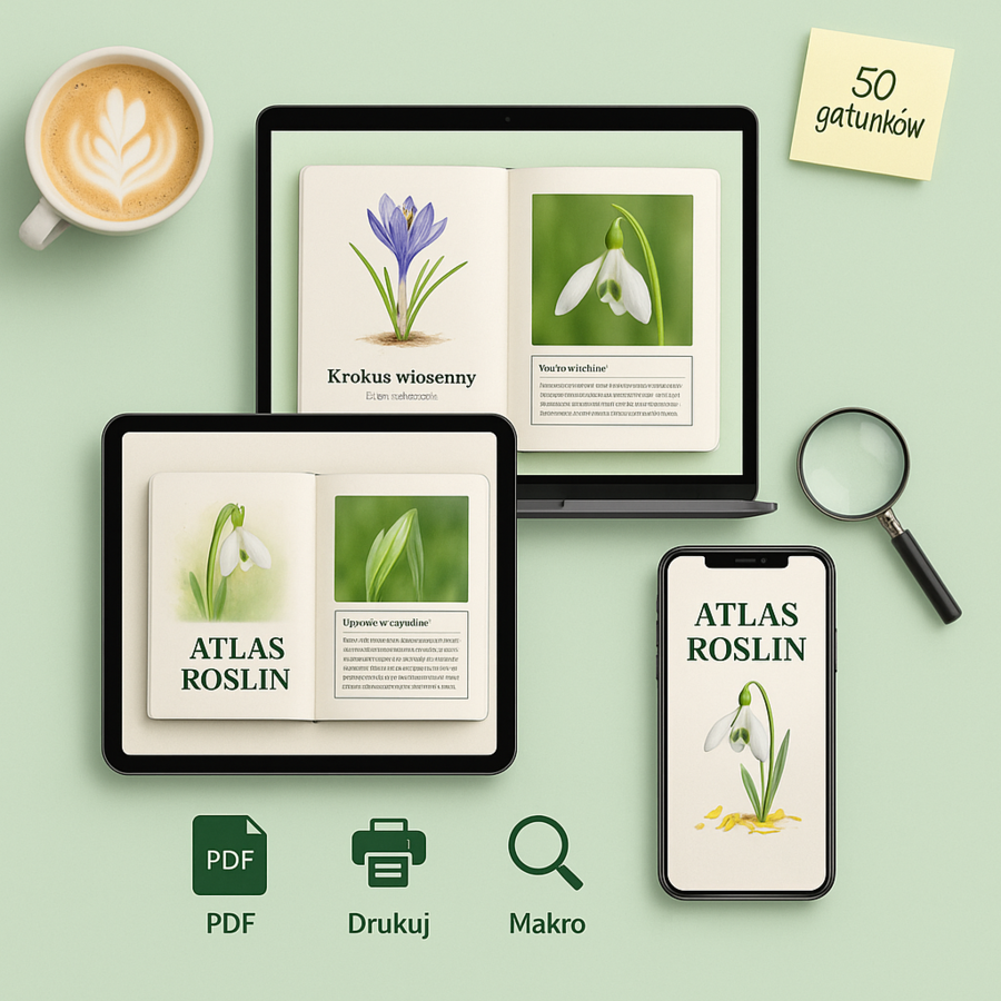 Atlas „Kwiaty marca”