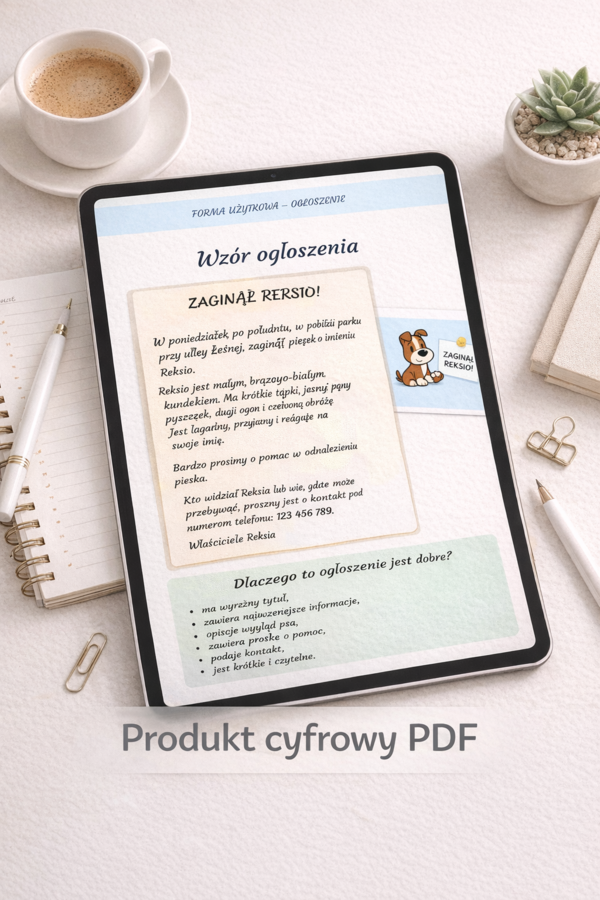 Ogłoszenie: Zaginął Reksio!