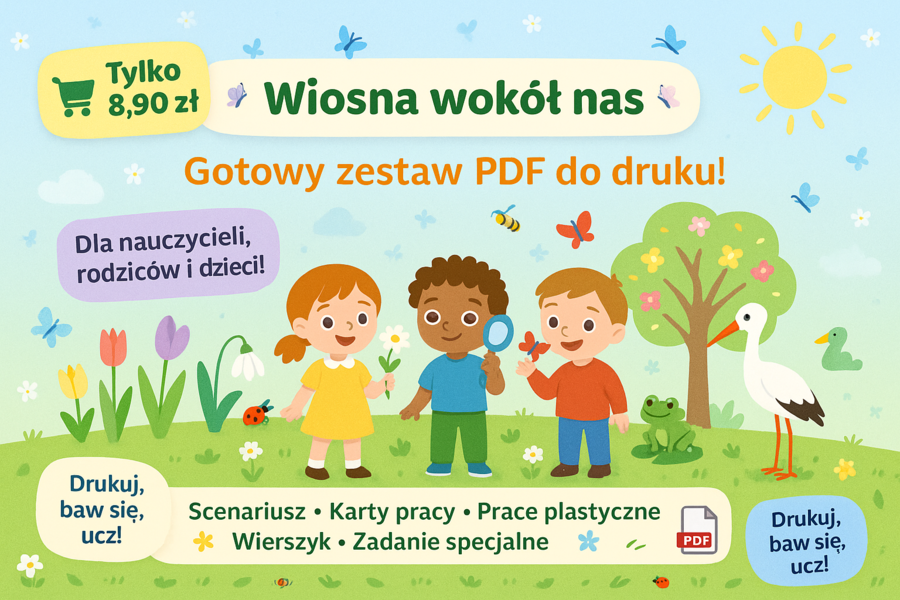 Wiosna wokół nas – zestaw projektowy