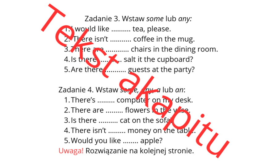 Countable and uncountable nouns