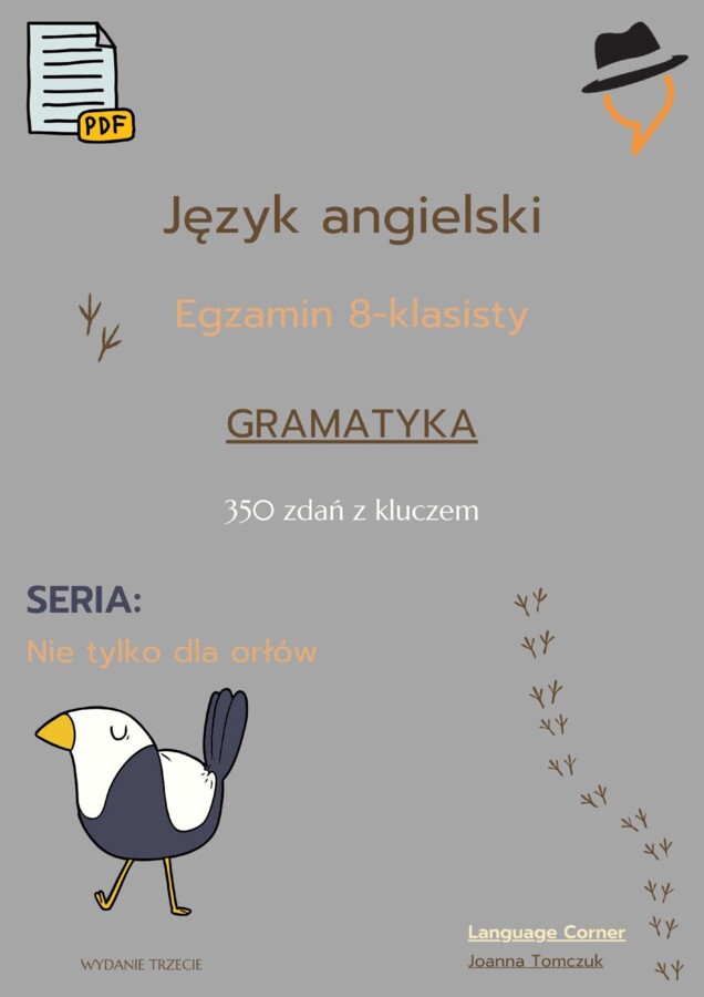 Egzamin ósmoklasisty - Nie tylko dla orłów: gramatyka cz.1
