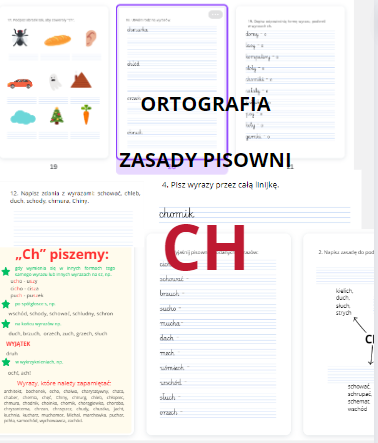CH- ZASADY, ZADANIA dla klas 1-3