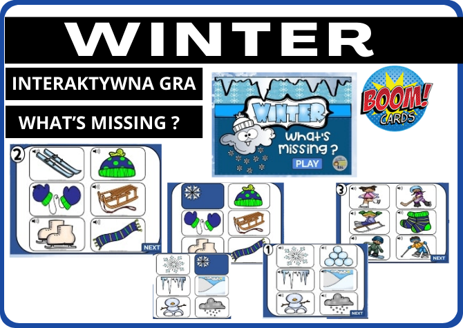 WINTER - INTERAKTYWNA GRA WHAT'S MISSING